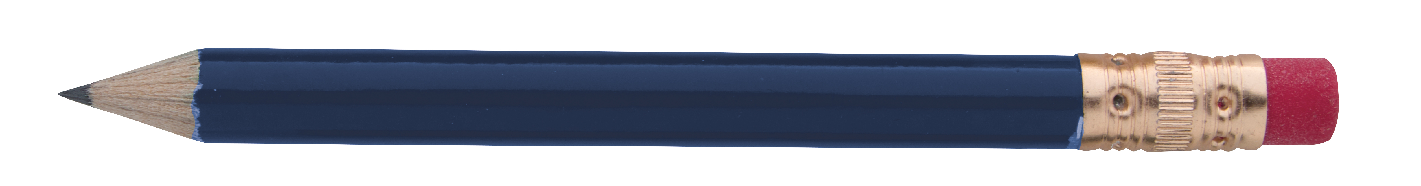Round Golf Pencil with Eraser 6