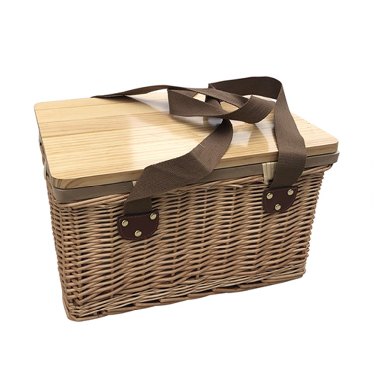 Gold Coast Wicker Picnic Cooler Basketsquare) 6