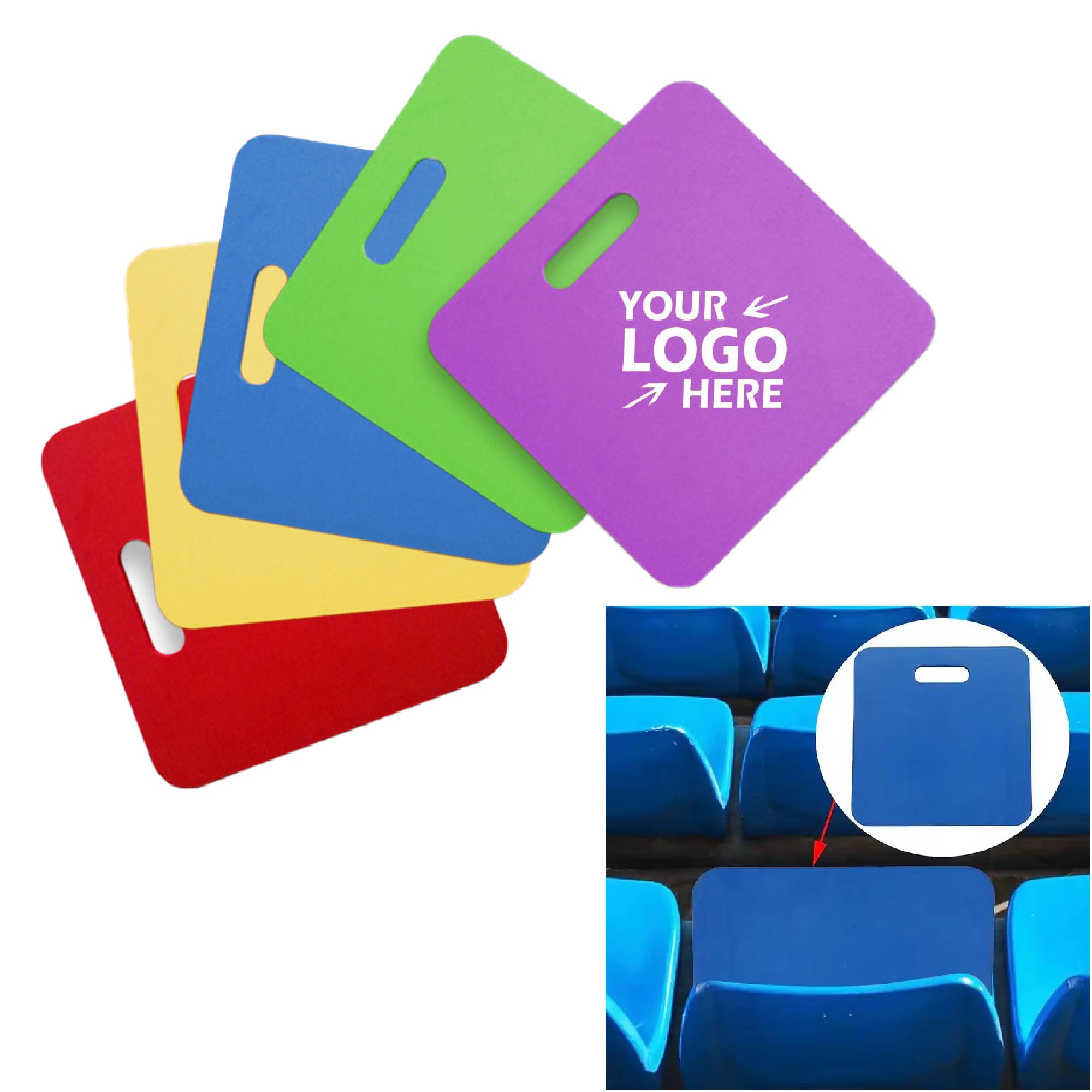 EVA Foam Portable Stadium Bleacher Seat 1