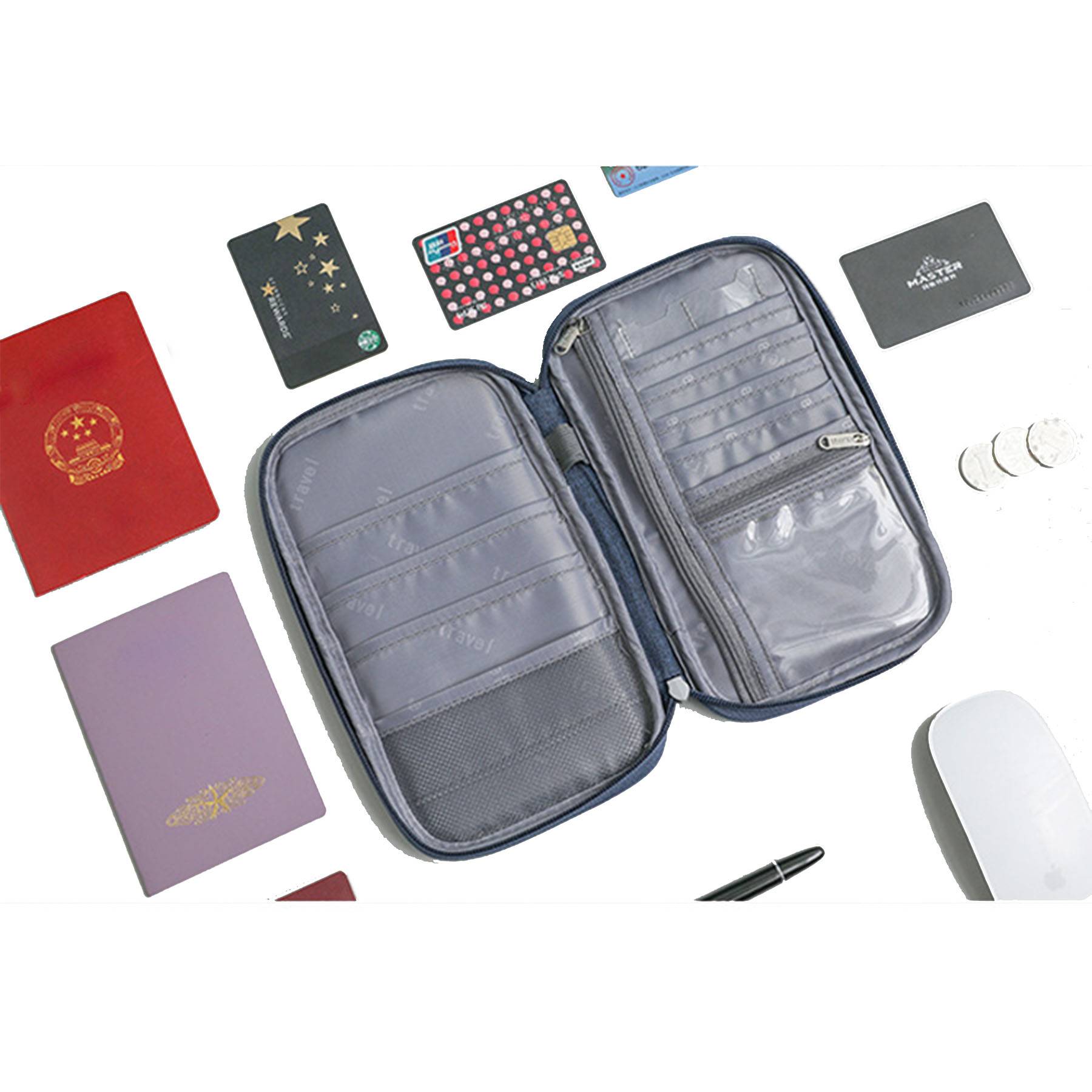 Oxford Travel Passport Wallet Purse 6
