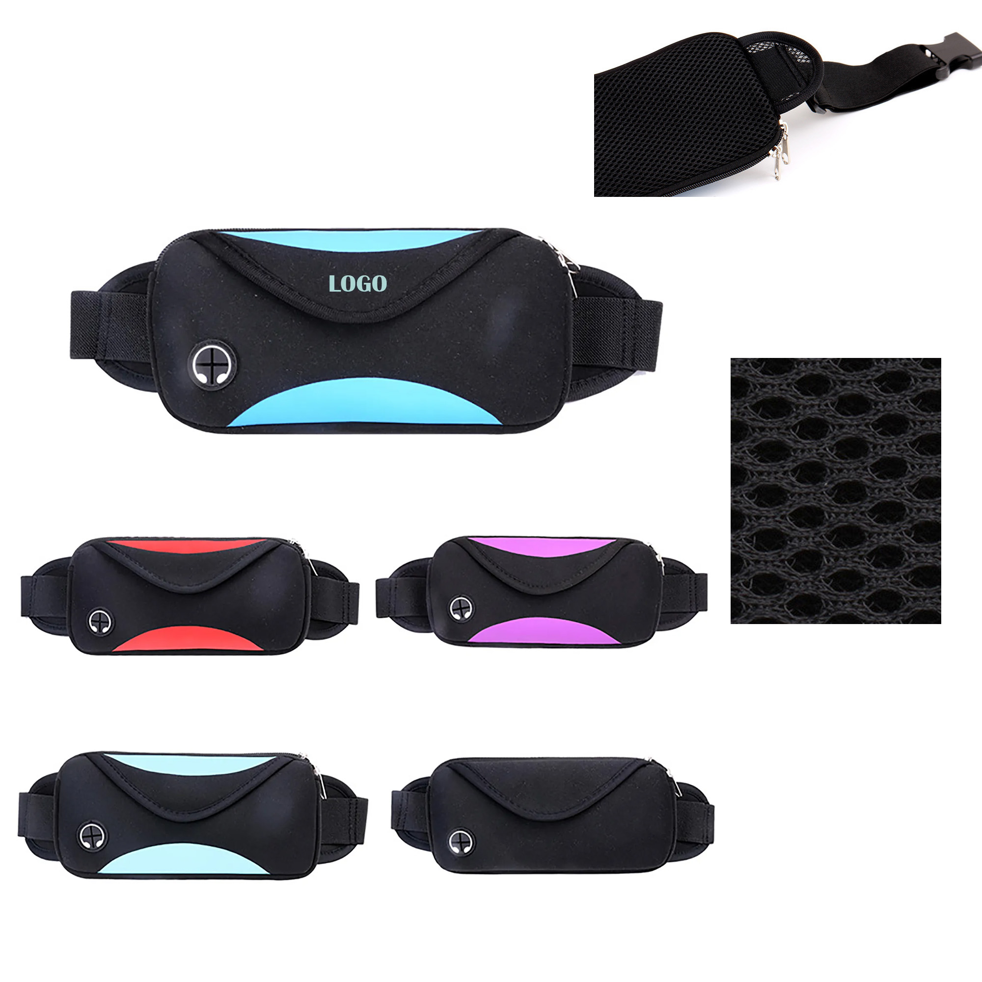 Waterproof Gym Waist Bag 2