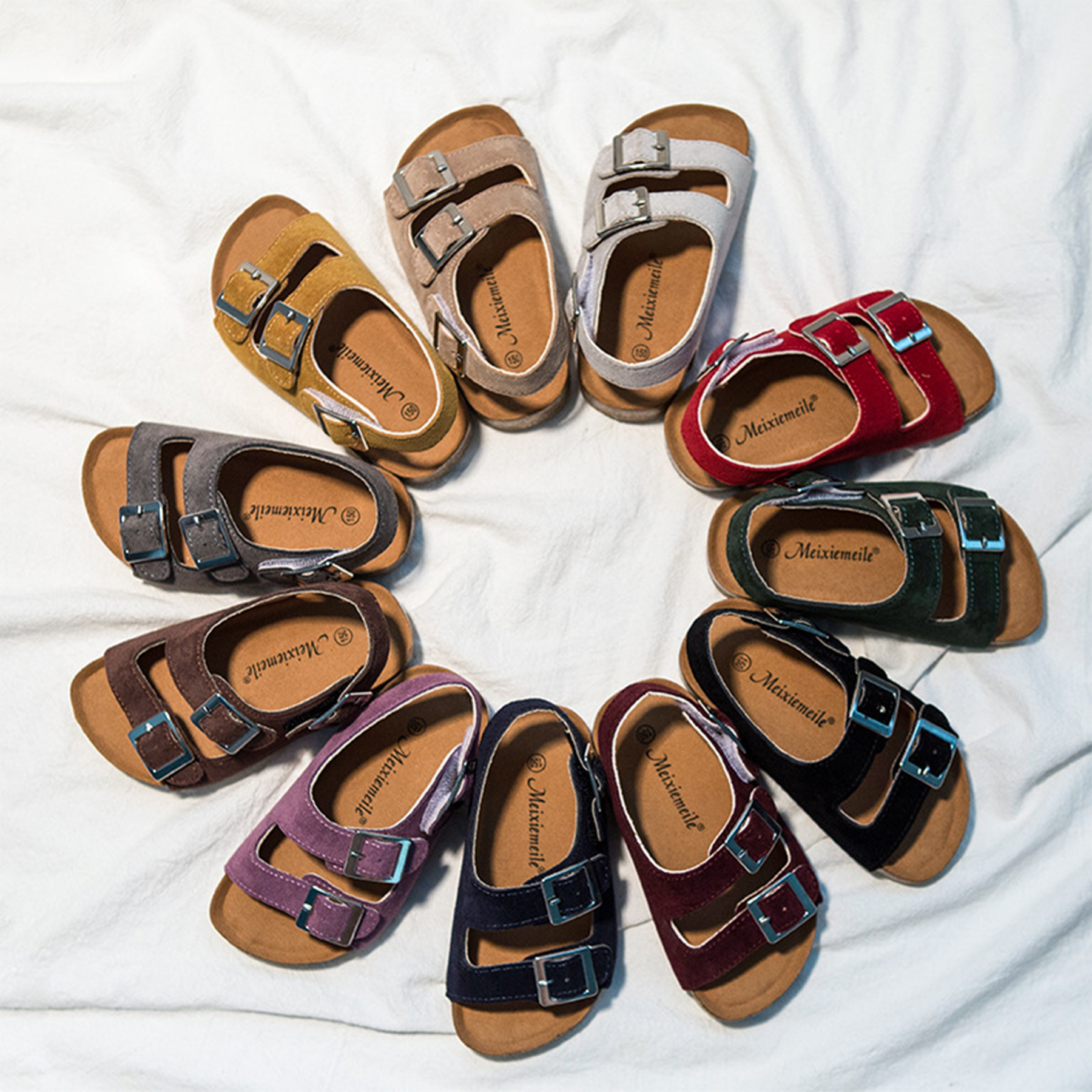Cork Sole Children's Sandals 2