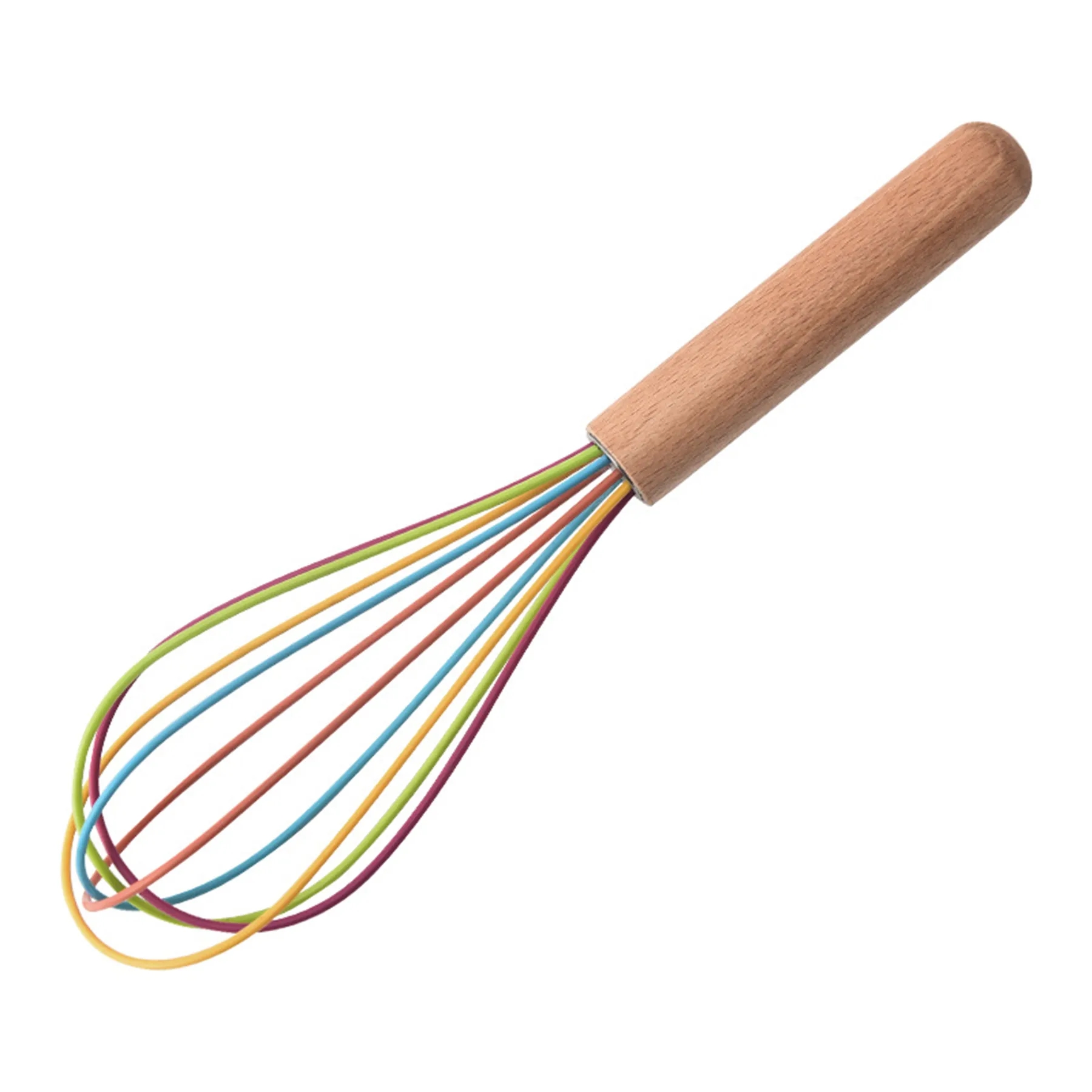 Wood Kitchen Baking Manual Egg Beater 9