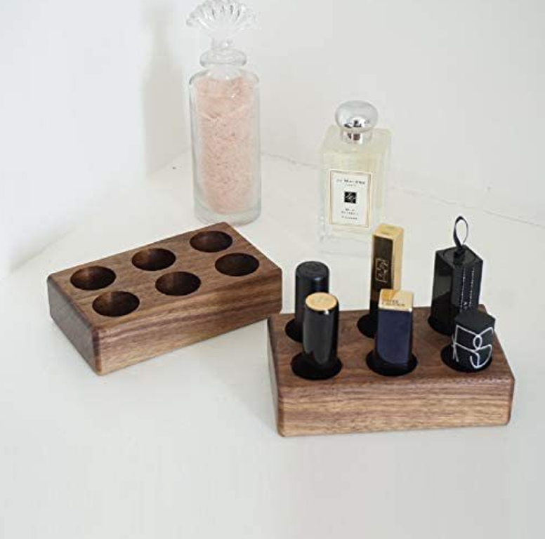 Wooden Makeup Container 4