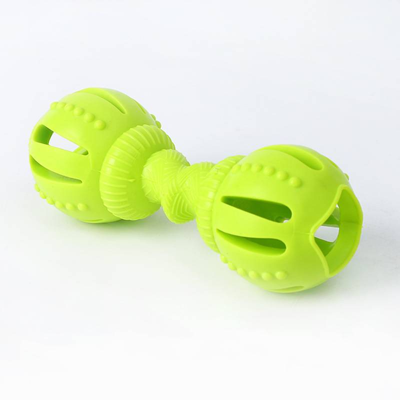 Pet toy dumbbell feeder 5