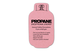 Propane Tank Compressed Sponge 1