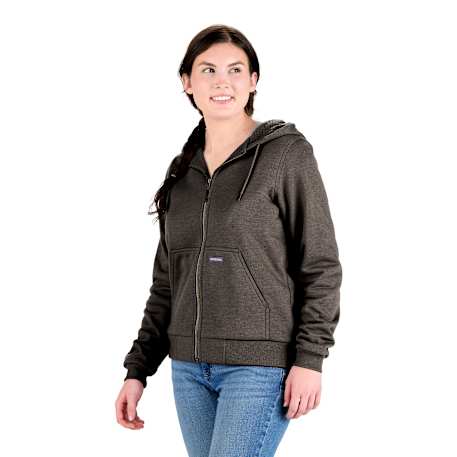 Berne Heritage Grid Fleece-Lined Zip Sweatshirt - Women's 25