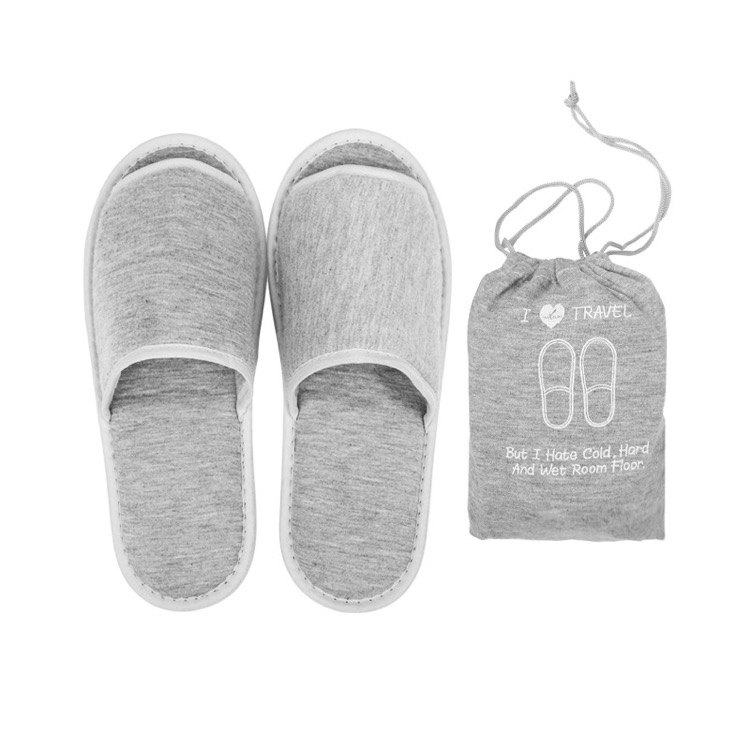 Portable Travel Slippers with Storage Bag 2