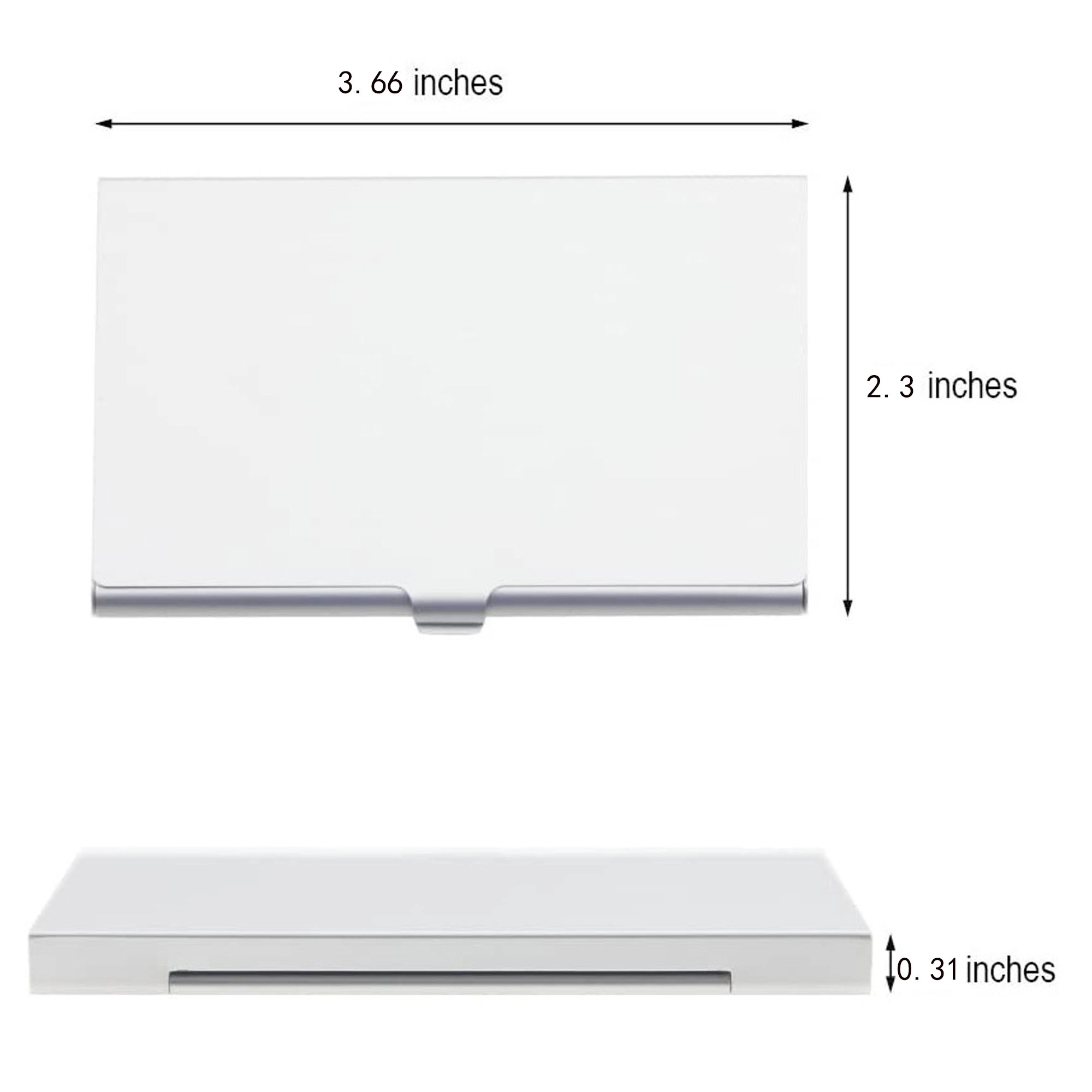 Aluminum Business Card Holder Case 1
