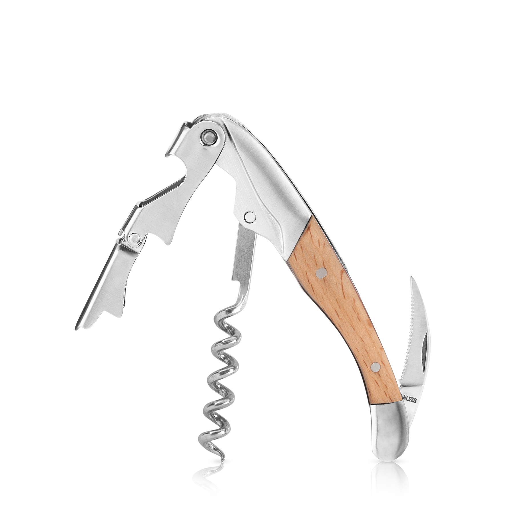 True® Timber™ Double Hinged Corkscrew 9