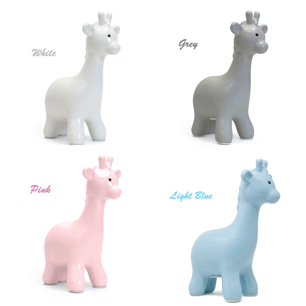 9" Jumbo Ceramic Giraffe Money Bank 1
