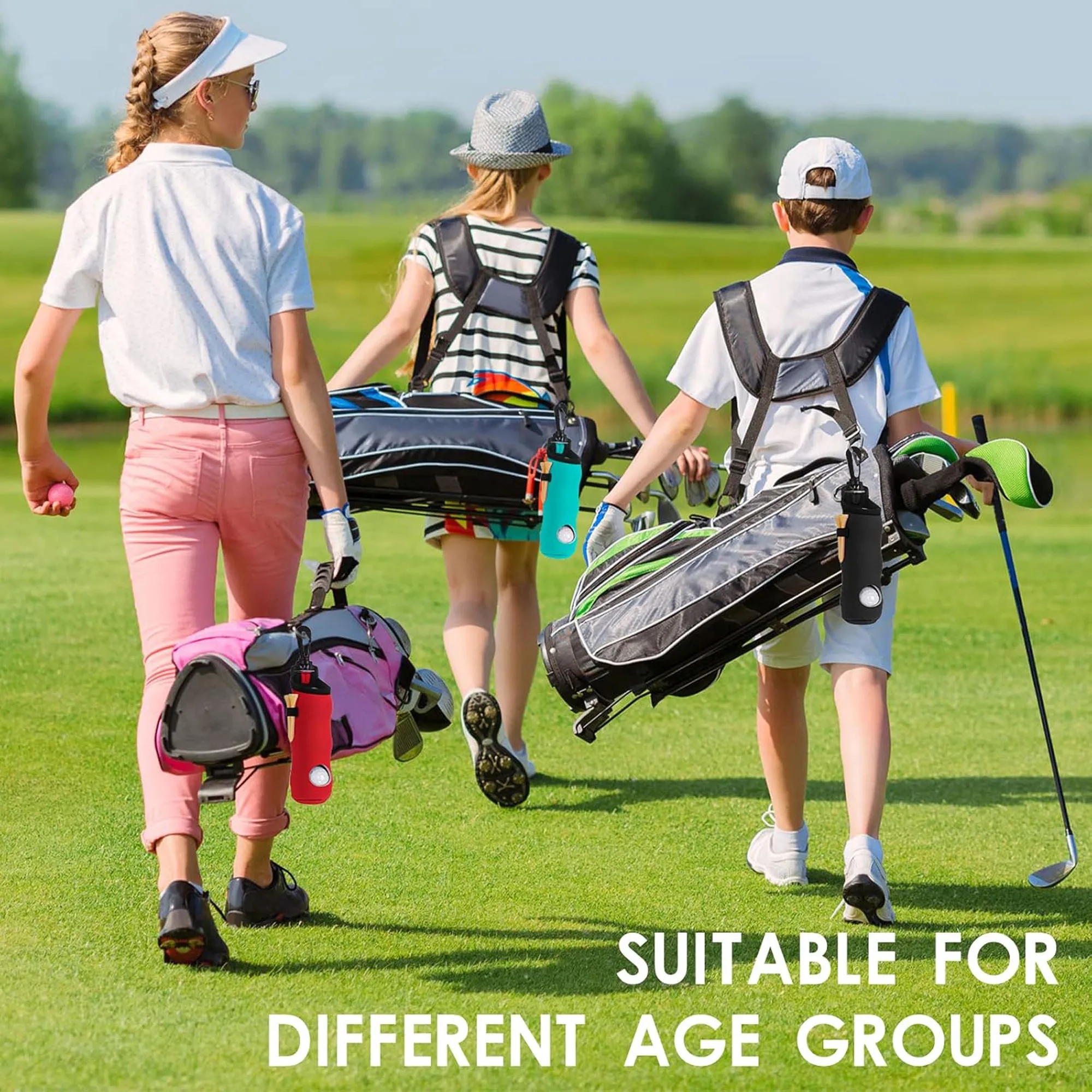 Golf Ball And Tee Holder Carry Bag 12
