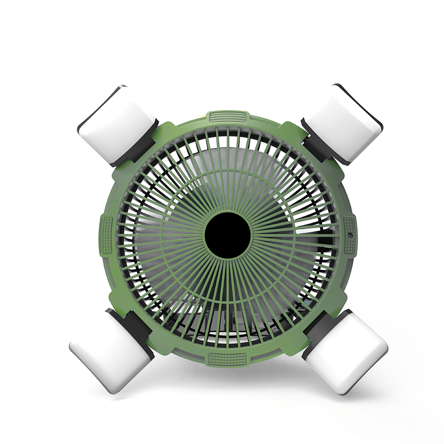 ResQ Multi-Use Portable Outdoor Fan with Light and Hook, 8000mAh Power Bank, Type-C Charging port 9