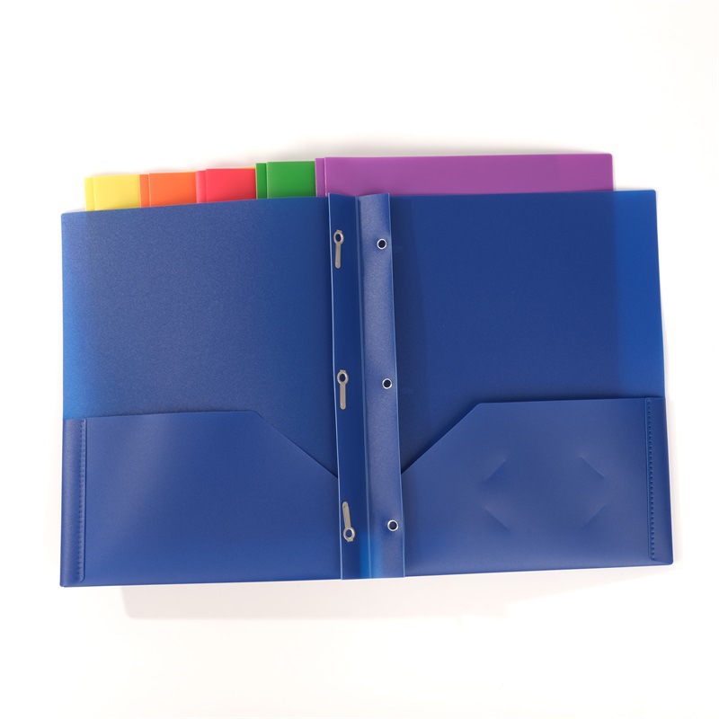 Plastic Folders with 2 Pockets for Letter Size Paper 2