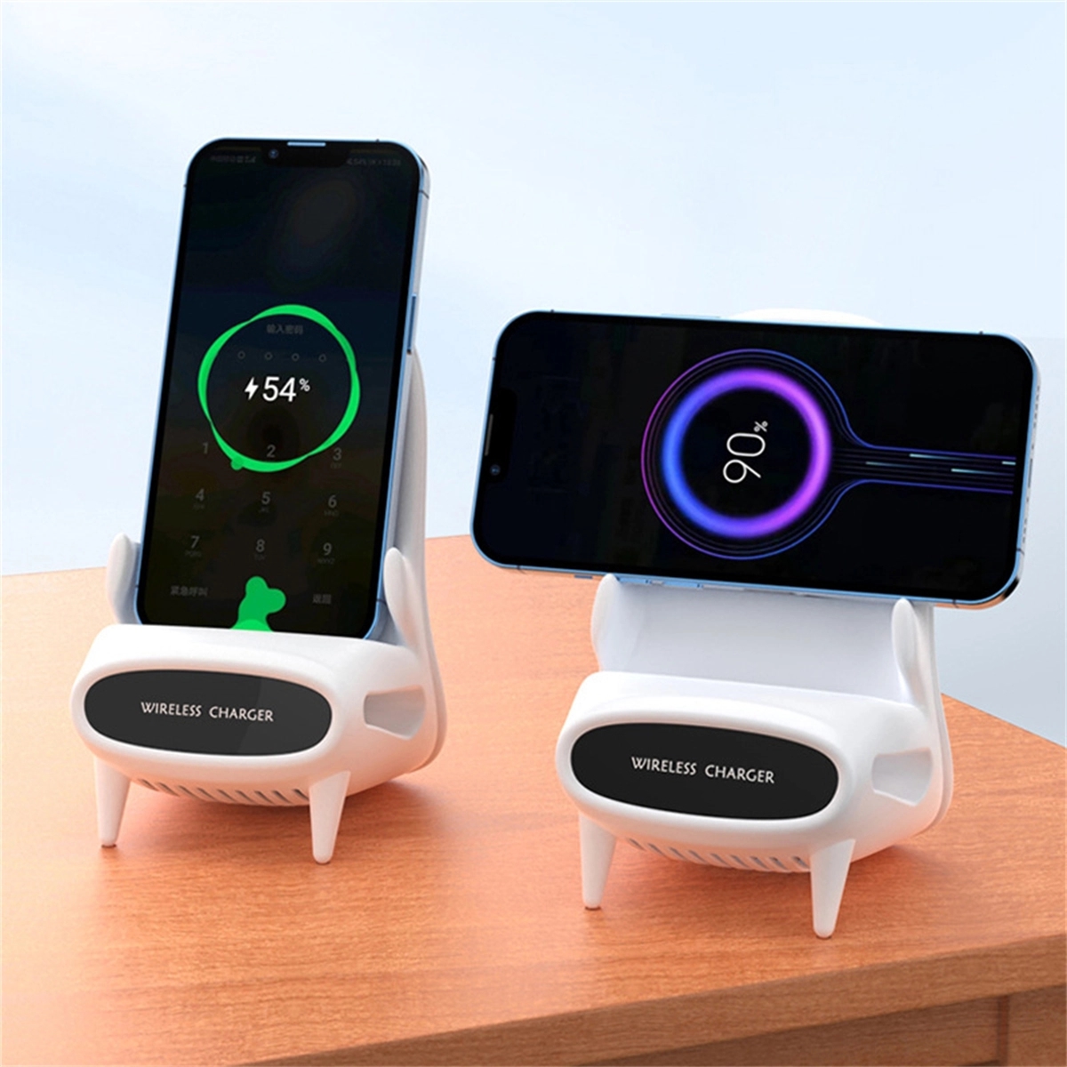 15W Fast Wireless Charging Stand Qi Certified 4