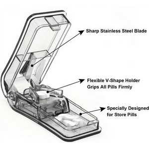 Mini Portable Pill Cutter Box 3