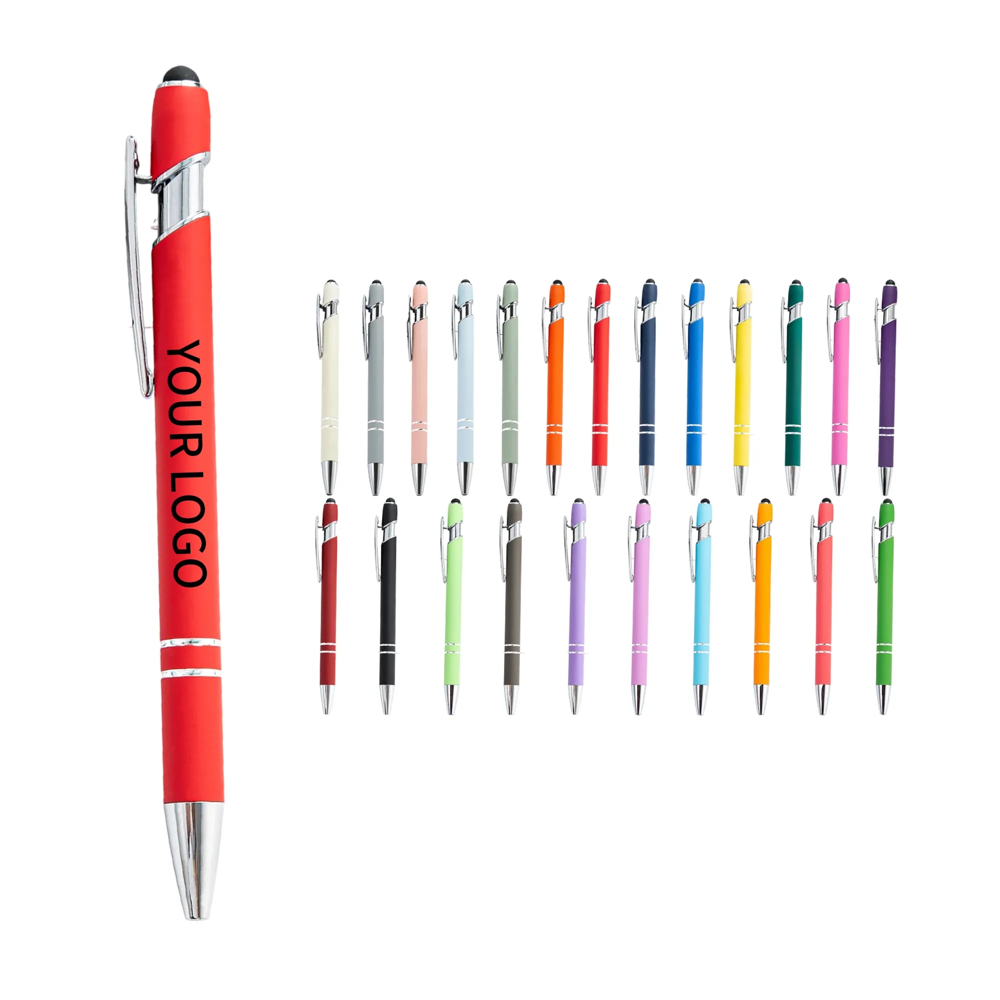 Stylus Ballpoint Pen Metal Twist Action 14