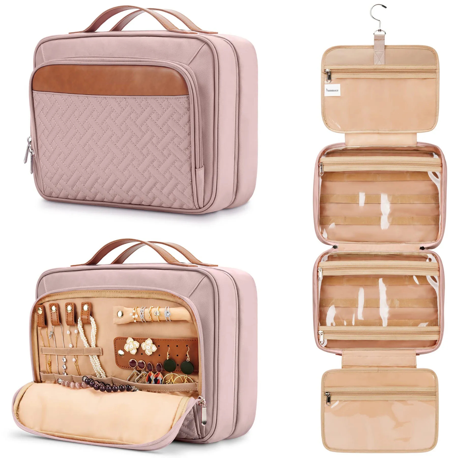 Travel Hanging Toiletry Bag 8