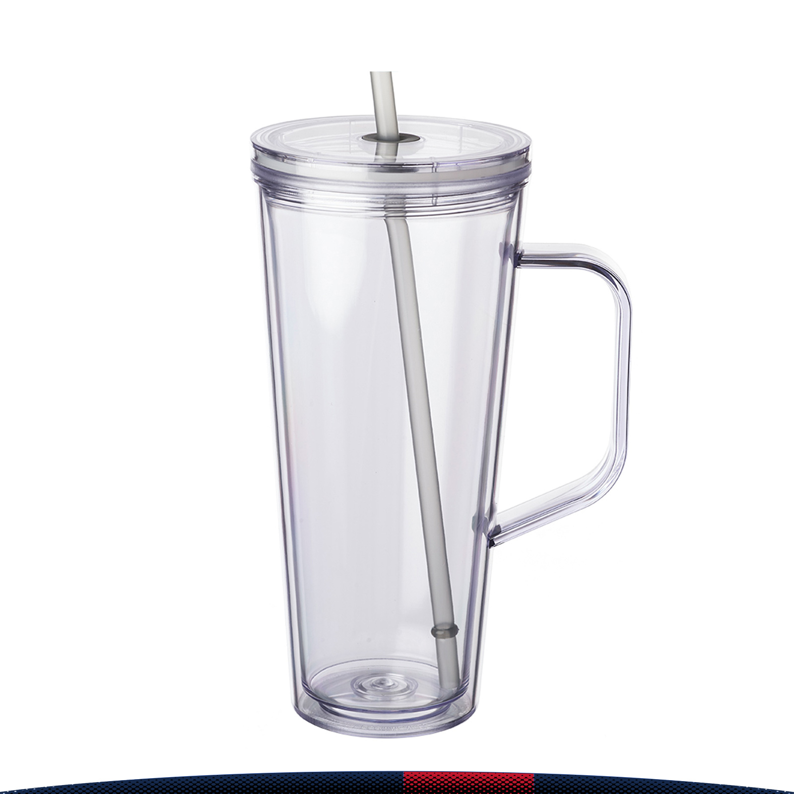 24 oz. Moriel Plastic Tumbler with Handle 9