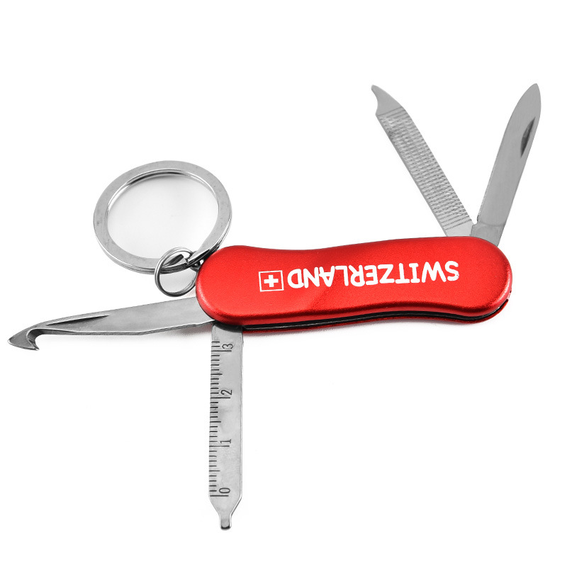 Multi-Function Tool Pocket Knife with Key Ring 7