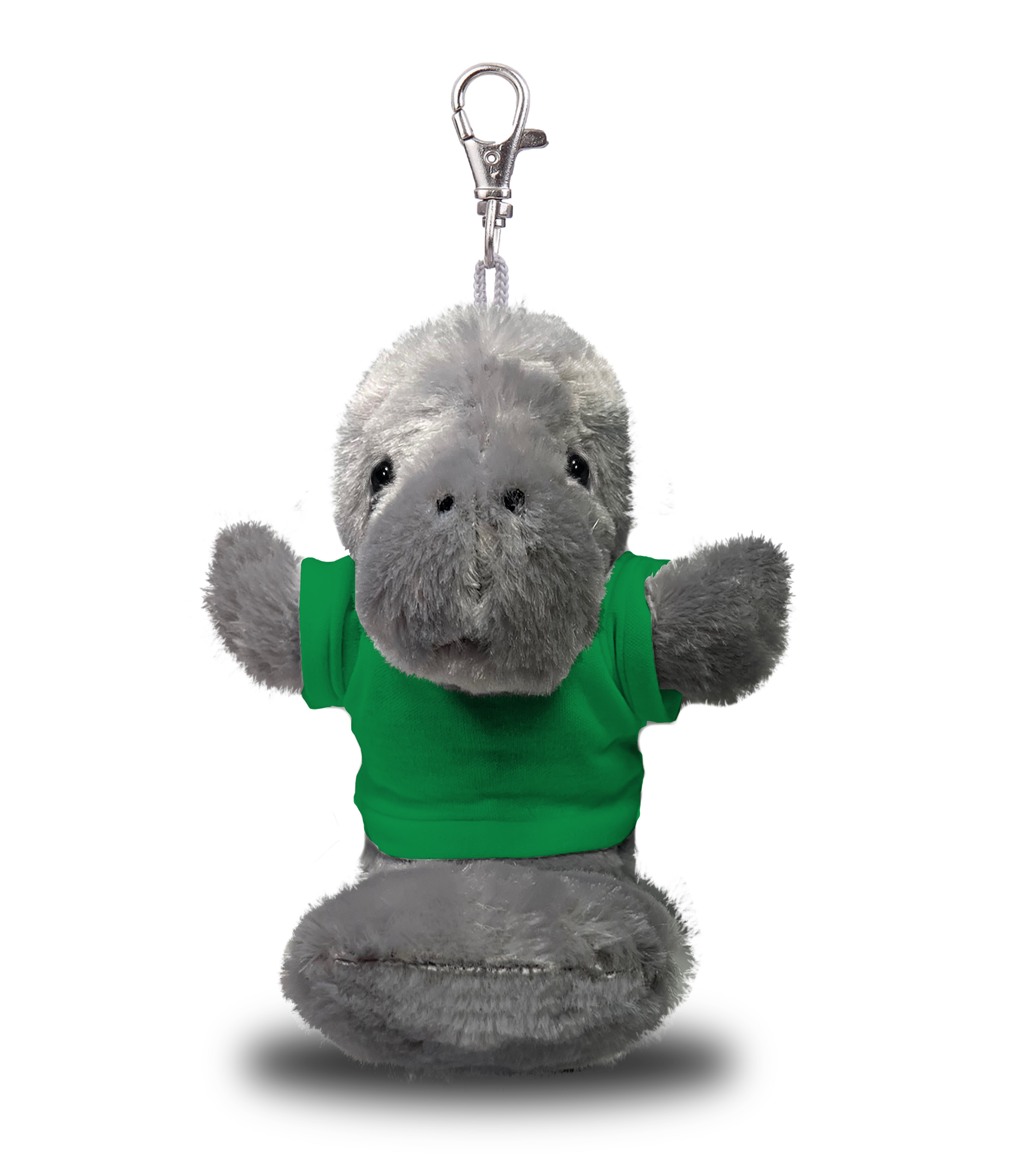 Plush Manatee Keychain with T-Shirt 11