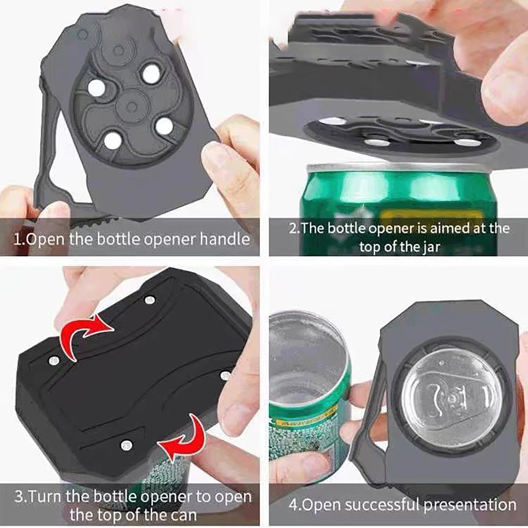 Multifunctional Portable Can Opener 3