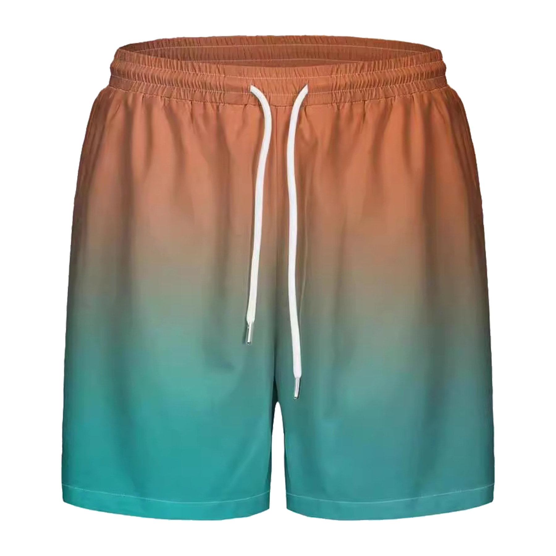 Sublimation Drawstring Casual Summer Beach Shorts 16