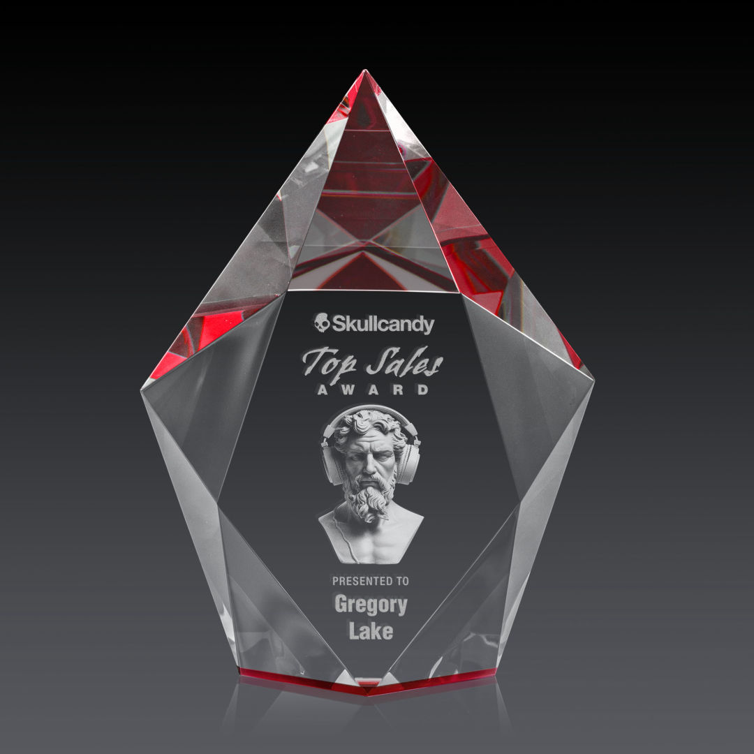 Devron 3D Award - Red 3