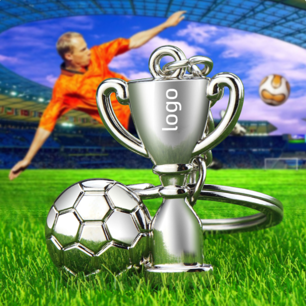 Football World Cup Trophy Keychain 6