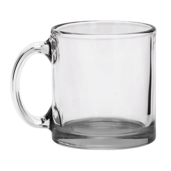 Red Eye 13 oz Libbey Clear Glass Coffee Mug 4