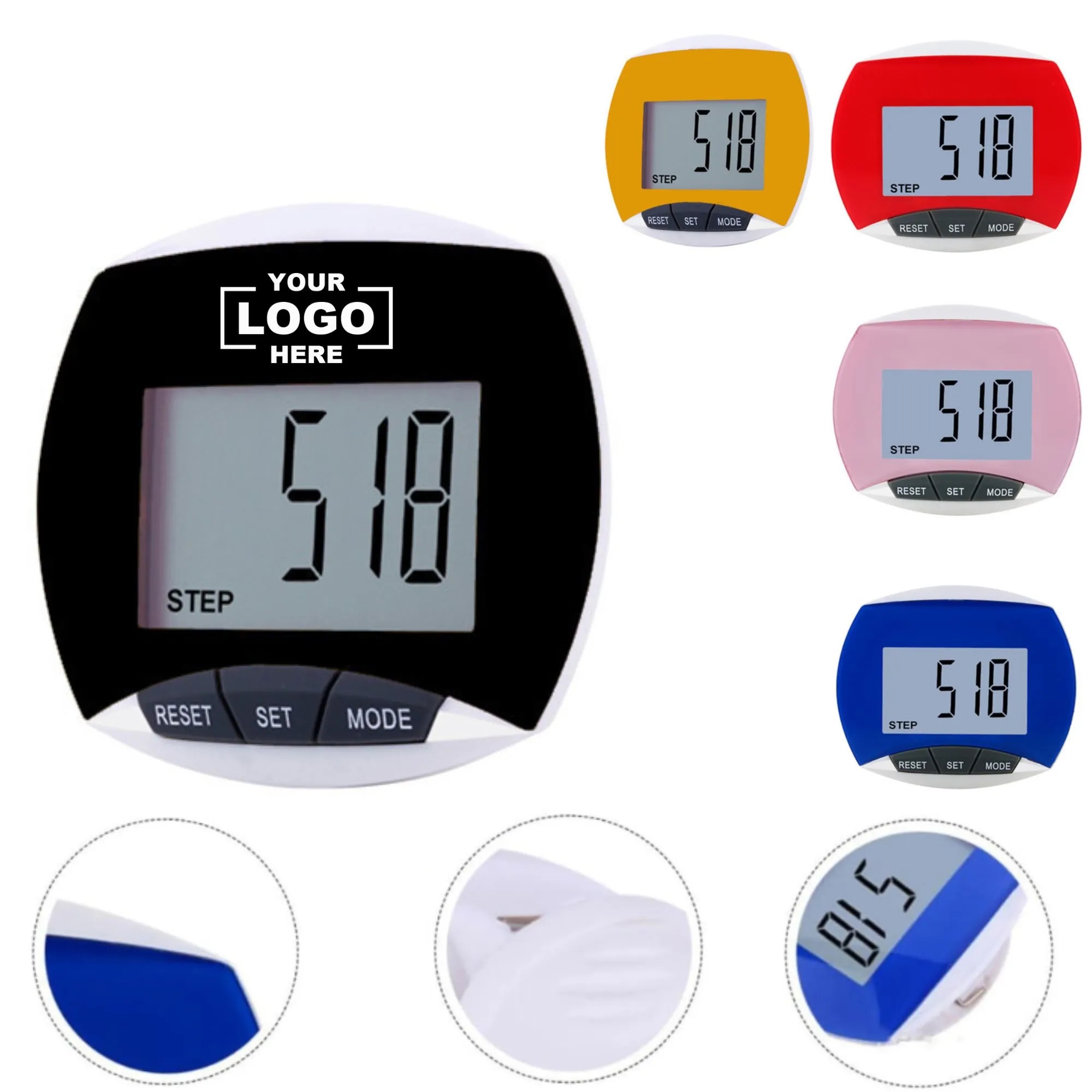 Multi-Function Electronic Pedometer