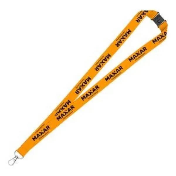 3/4" Eco Friendly rPET Lanyard with Safety Breakaway 7