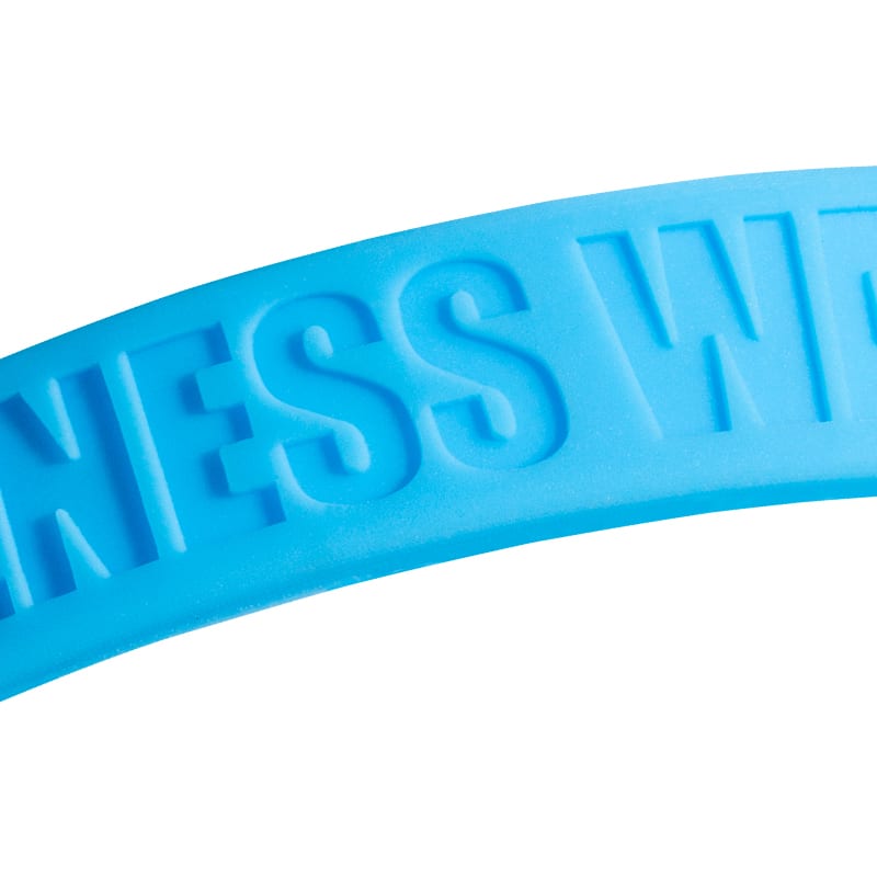 Debossed Silicone Adjustable  Wristbands 165