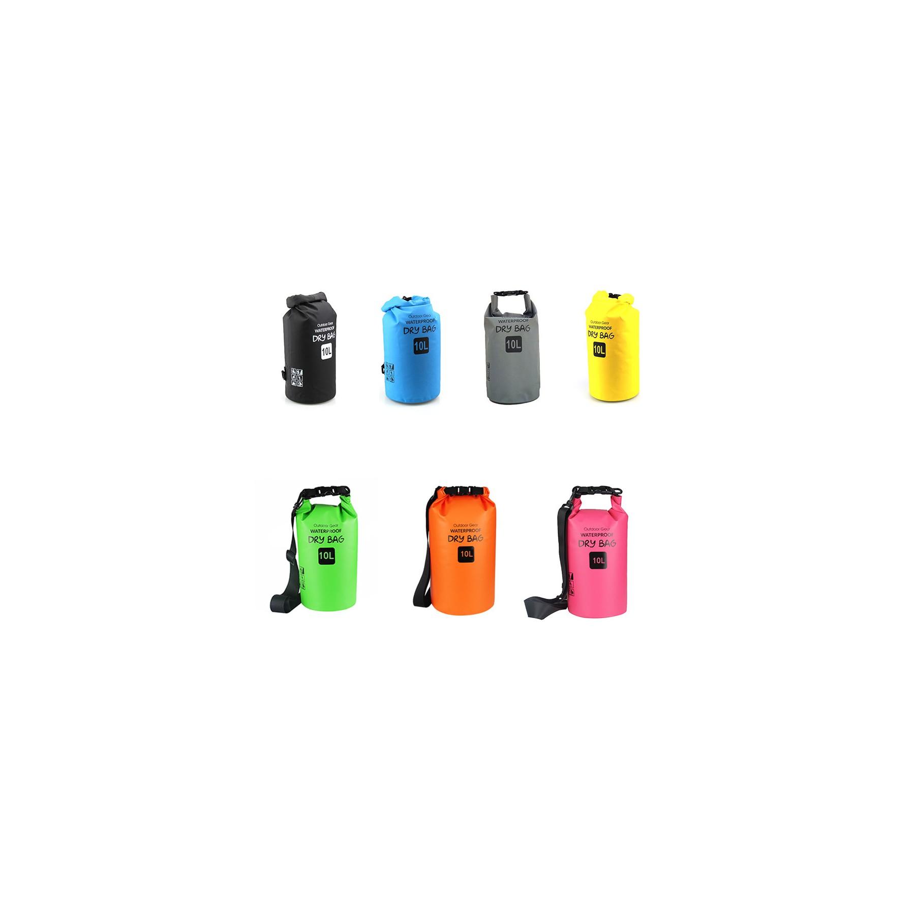 Waterproof Beach Bag Dry Bag 10L 2