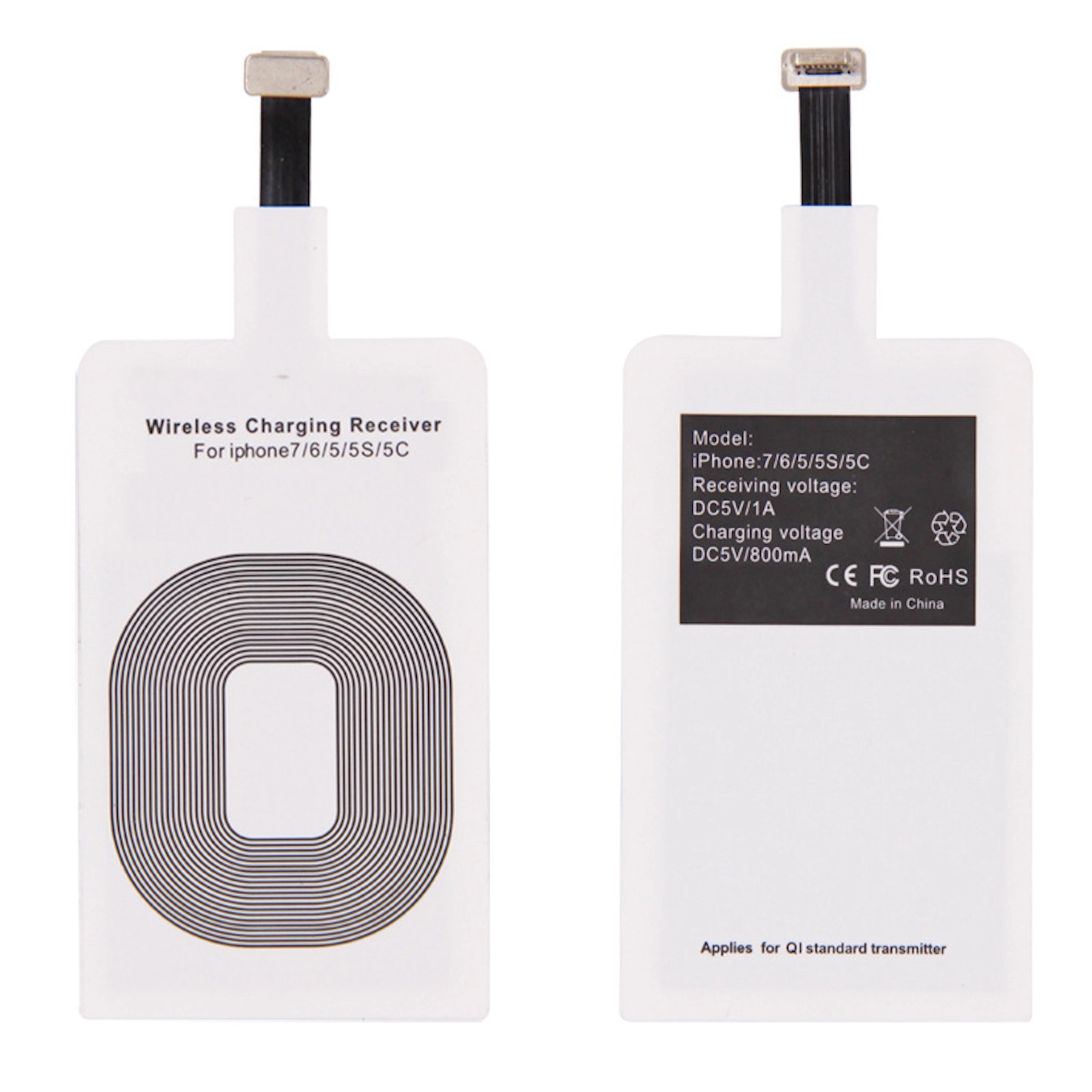 Universal Wireless Charging Receiver For Android Phones 5