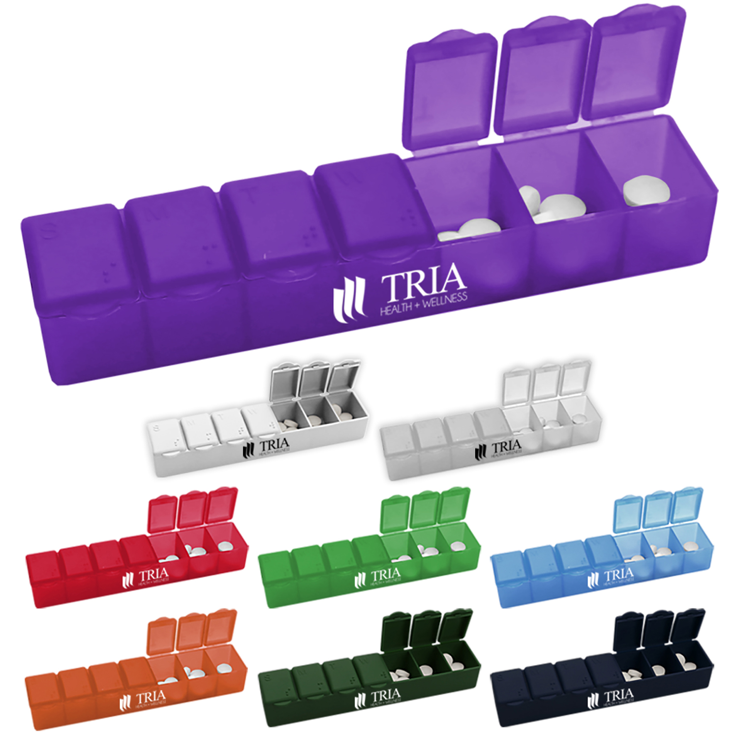 7-Day Pill Organizer Case