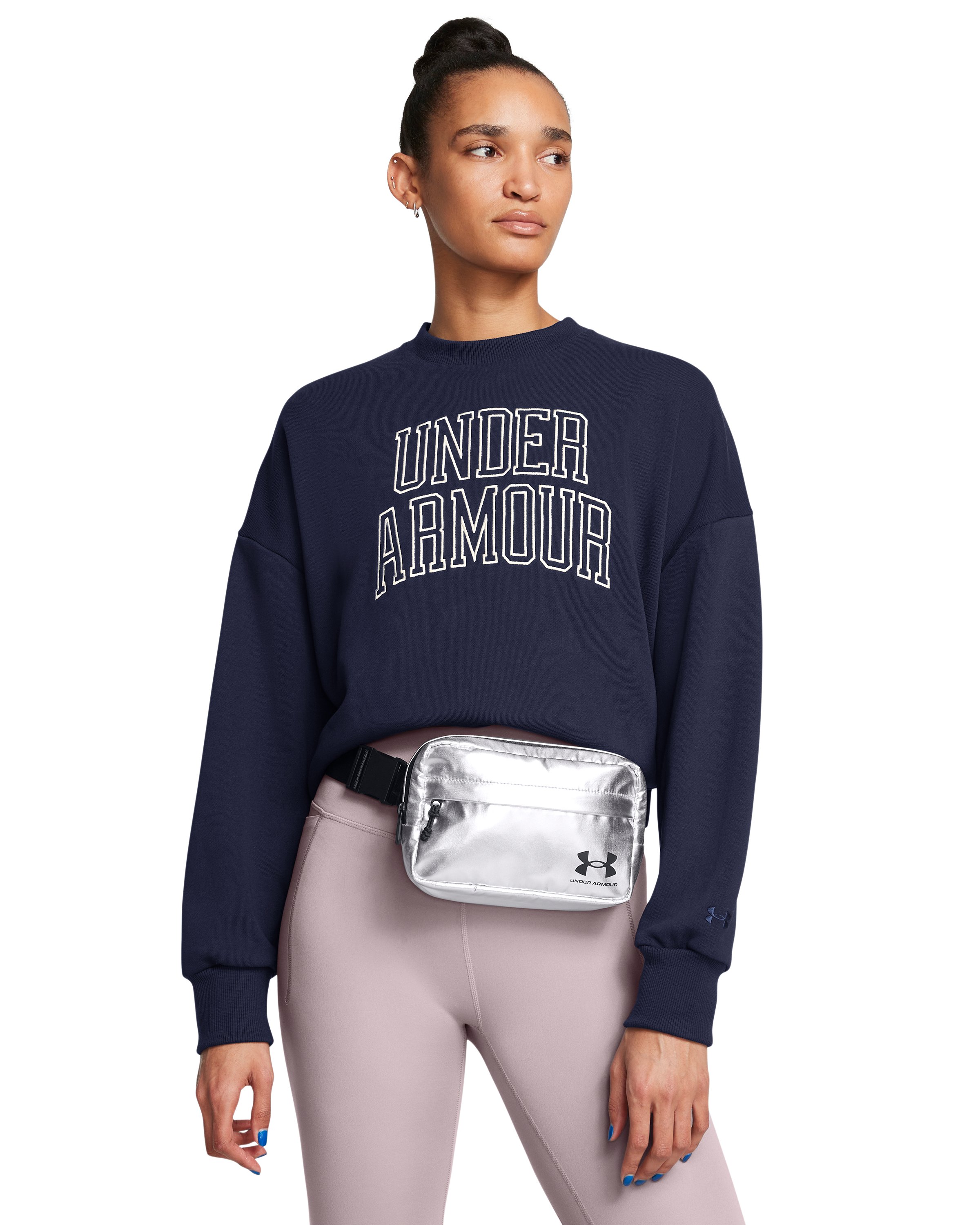 UA Loudon Metallic Waist Bag Crossbody 1