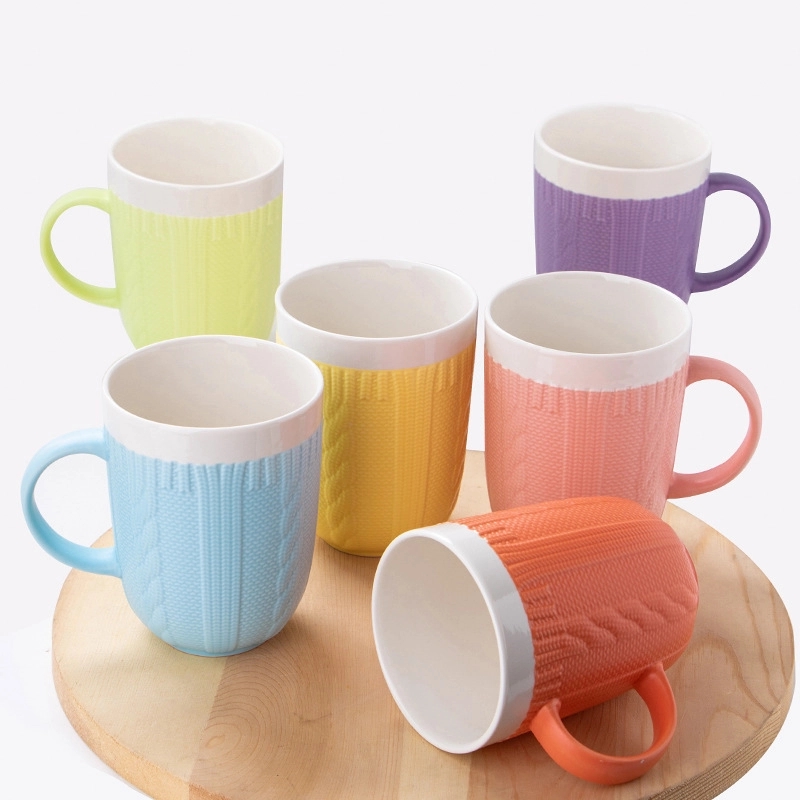 Custom 11 OZ Colorful ceramic mugs 9