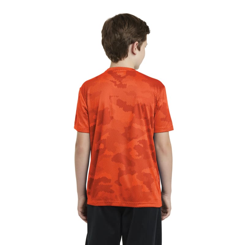 Sport-Tek Youth CamoHex Tee. 45