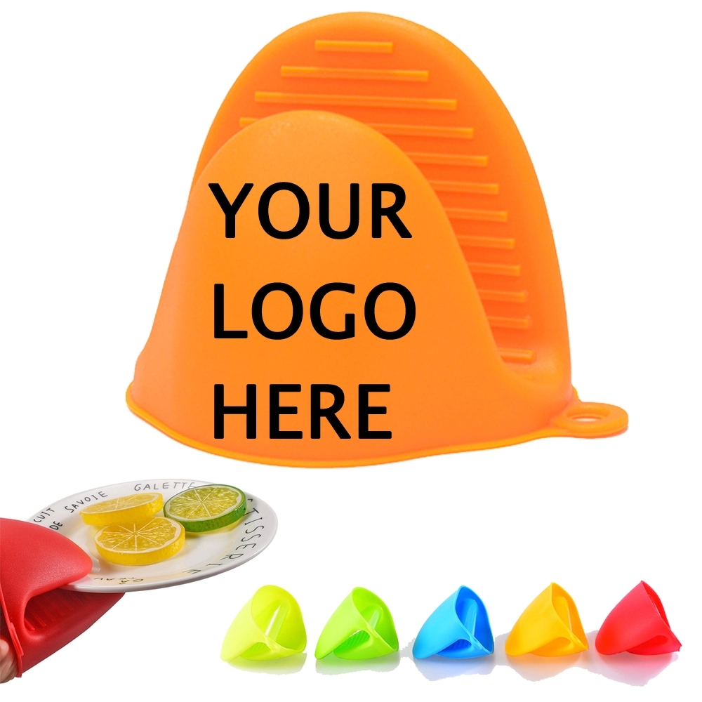 Custom Gift Silicone Cooking Pinch Grips & Mini Oven Mitts 6