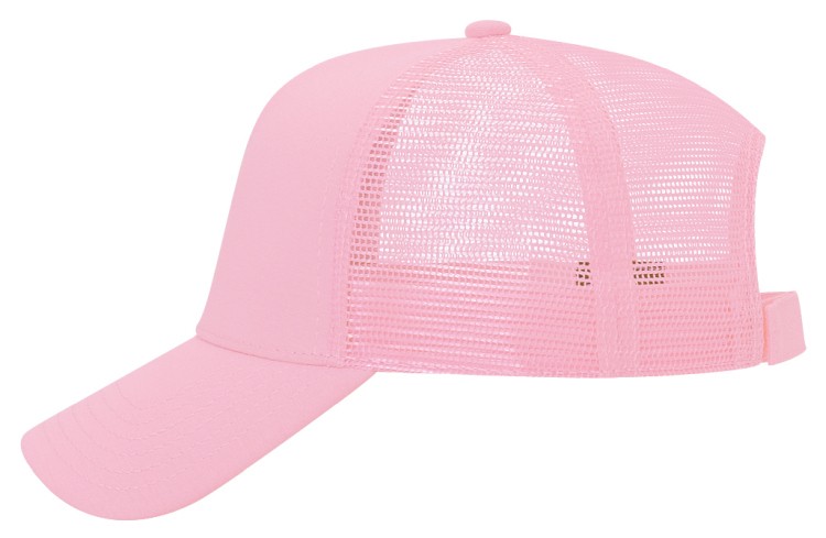 OTTO CAP® 5 Panel Mid Profile Mesh Back Trucker Hat 38