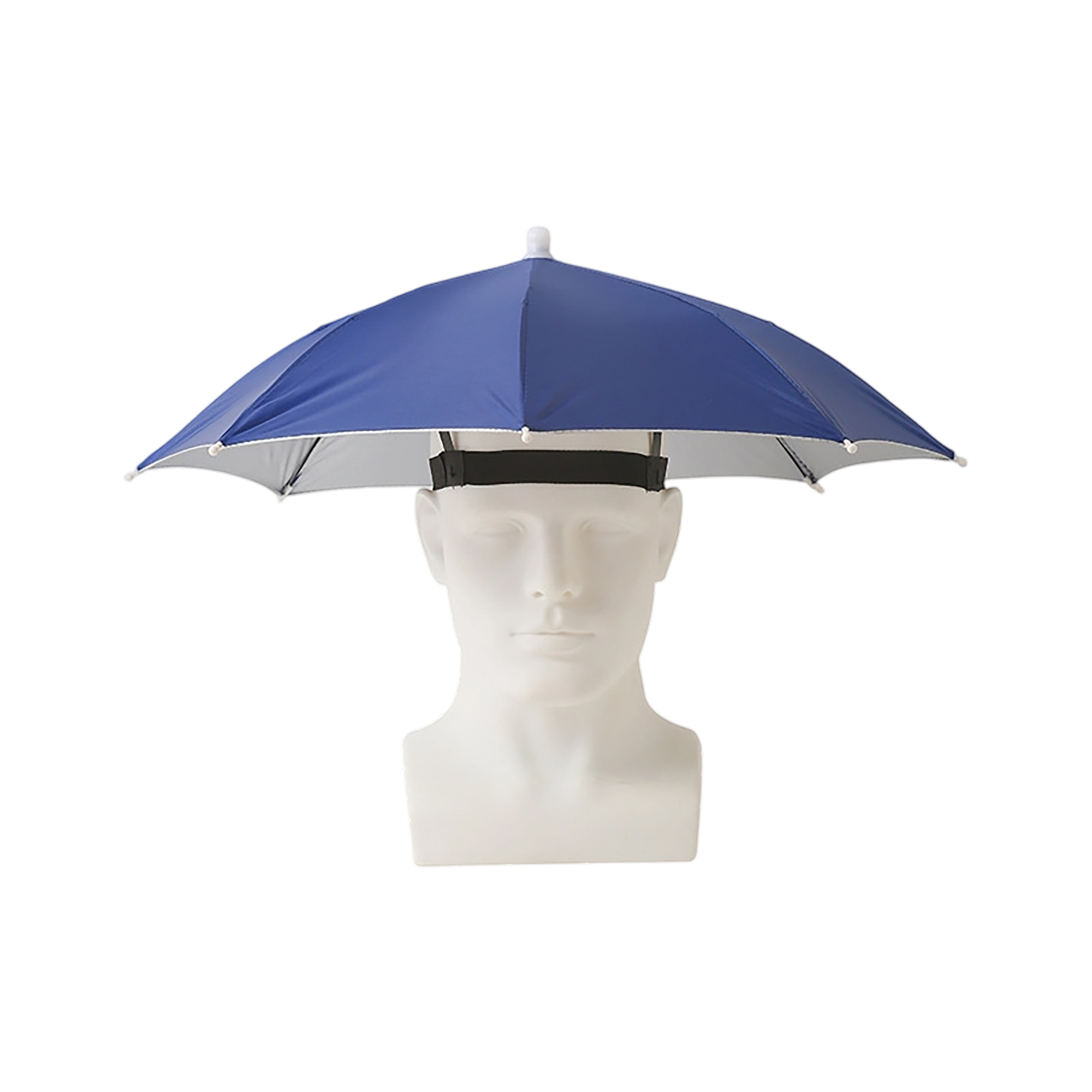 Waterproof Cloth Fishing Umbrella Hat Hands Free Outdoor Wear 5