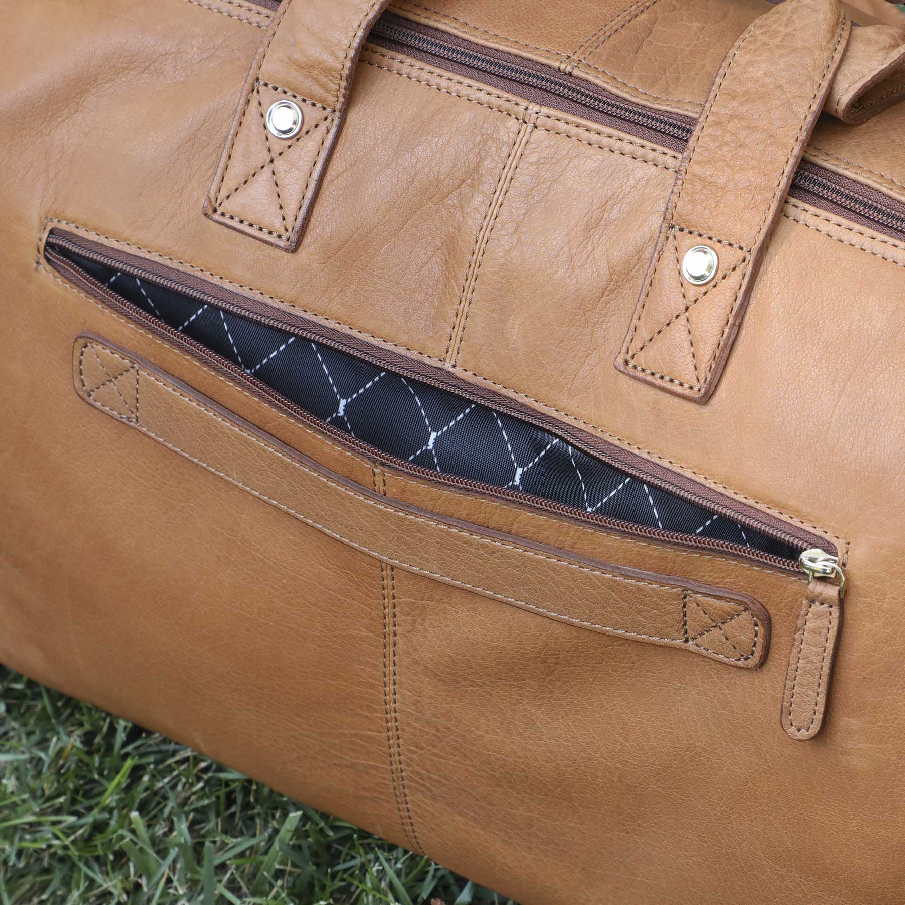 Bell Canyon Leather Duffel Bag 11