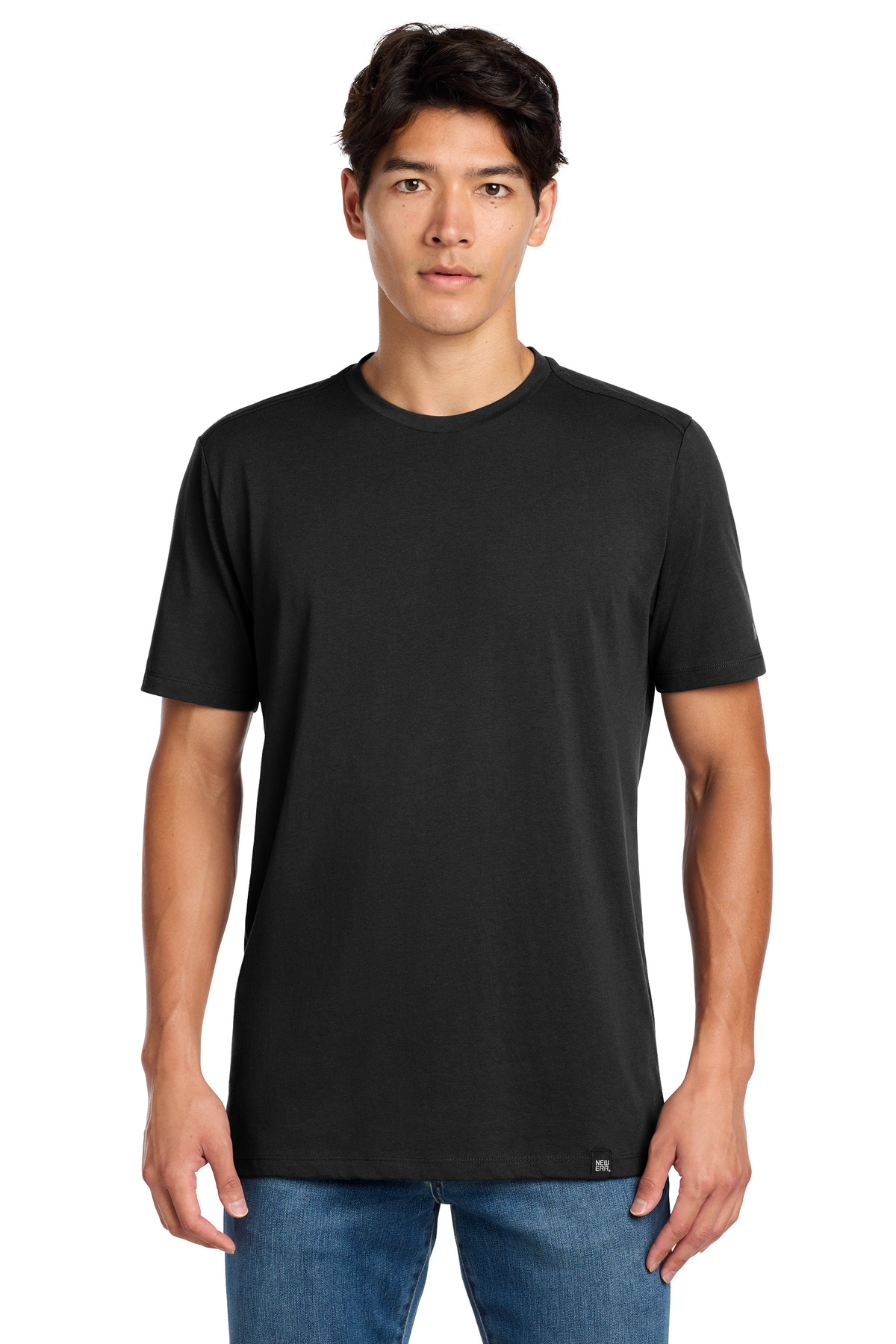 New Era Heritage Blend Crew Tee. NEA100 82