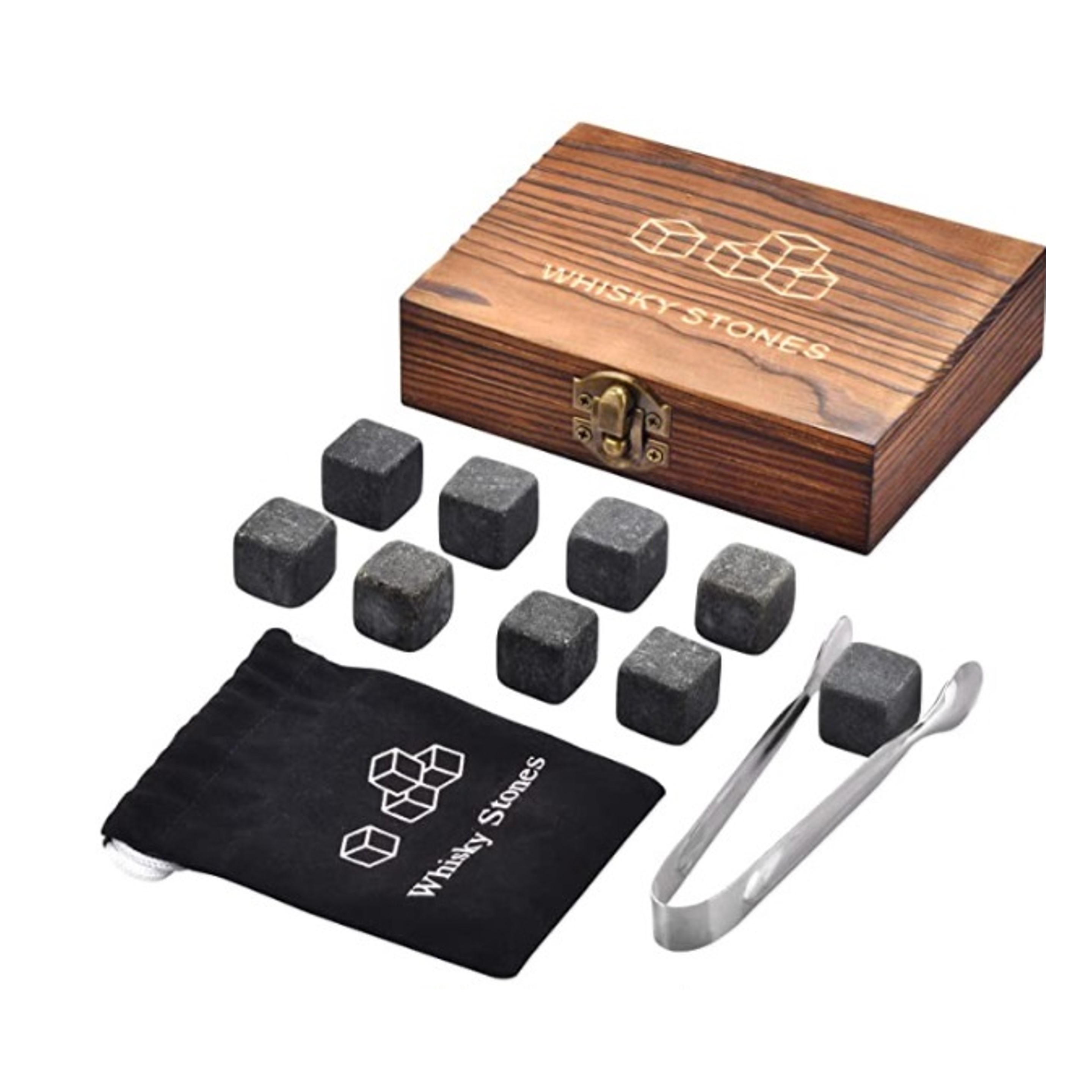 Whiskey Stone Gift Set 4