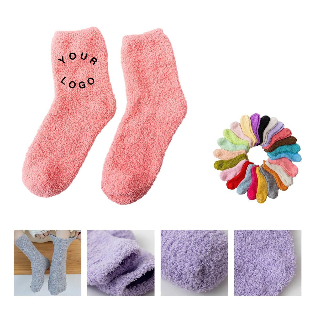 Cozy Fuzzy Socks for Women's Winter Wear 3