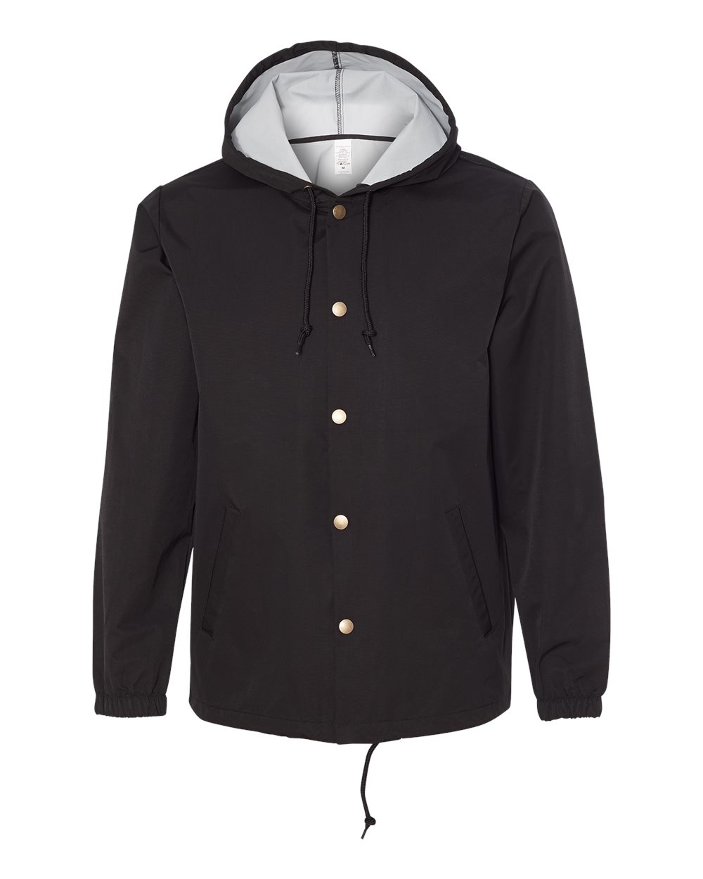 Water-Resistant Hooded Windbreaker