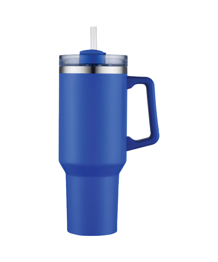 Union Printed - 40oz SS Double Wall Vacuum Mug & Straw Lid with Twist Closure 14