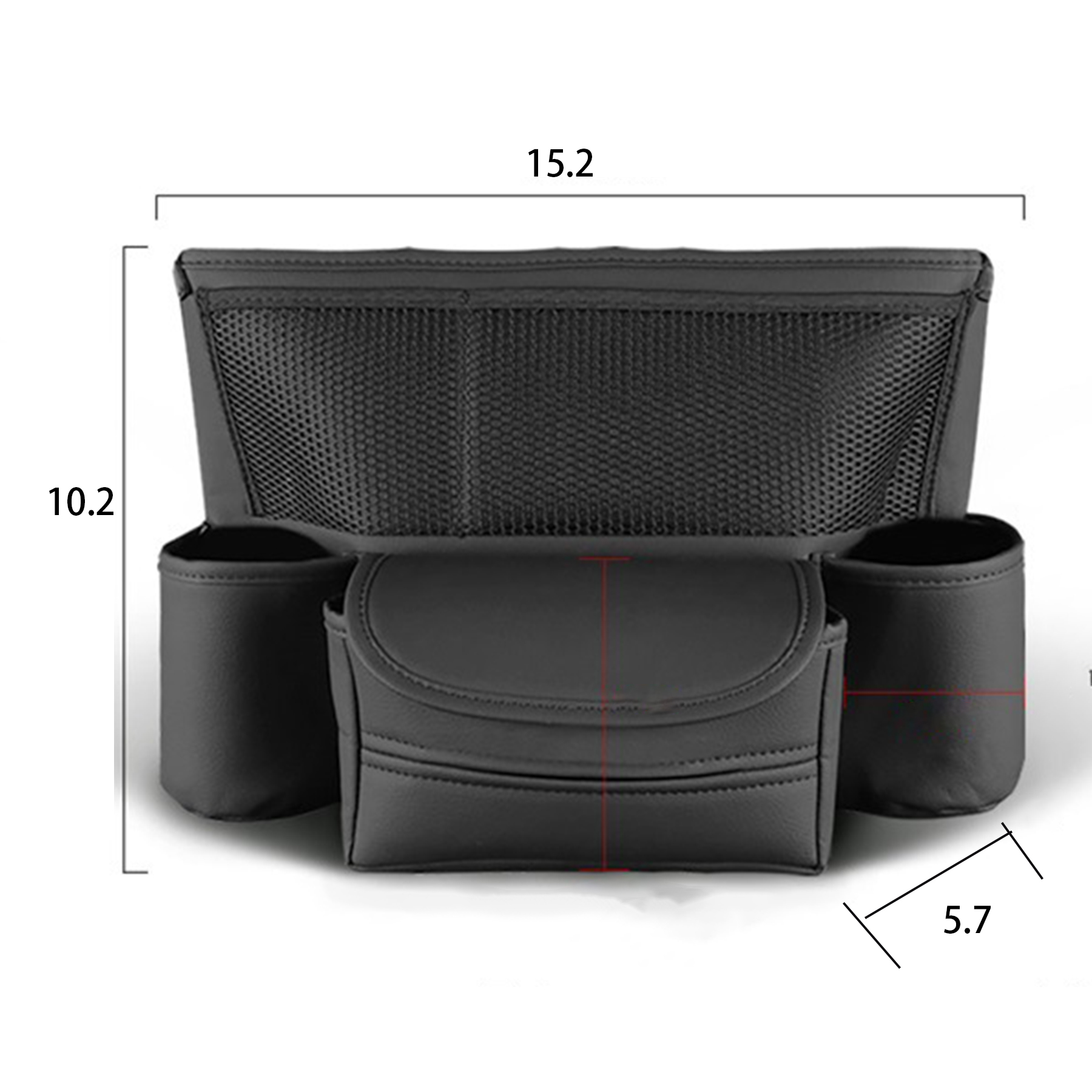 PU Car Backseat Storage Organizer 2