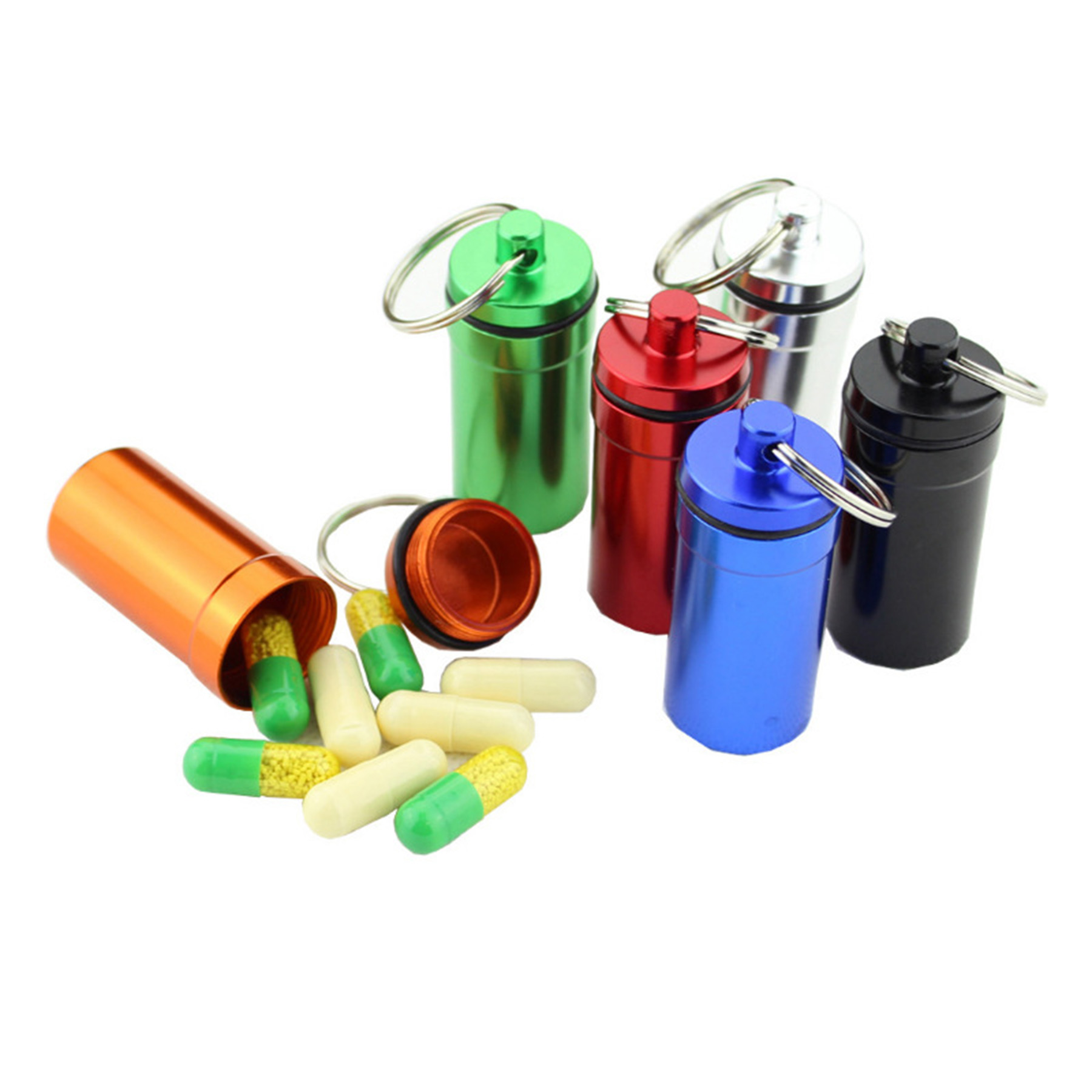 Aluminum Alloy Mini Medicine Case 2